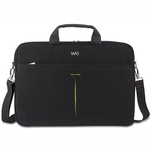 WE Sacoche Luxury Format Wide pour ordinateurs 15,6 - Noir/Vert